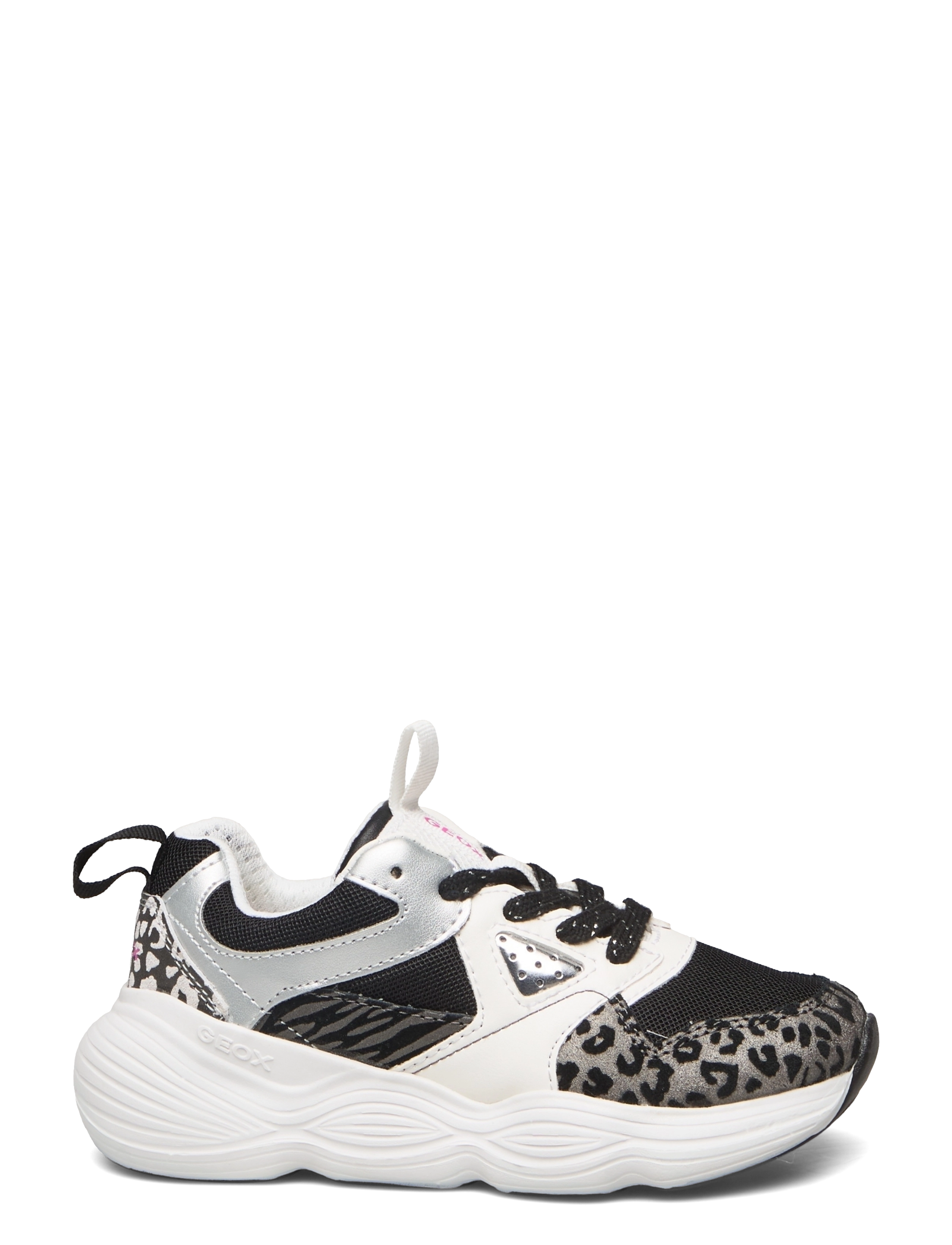 GEOX - J BUBBLEX GIRL B - black whte - 1