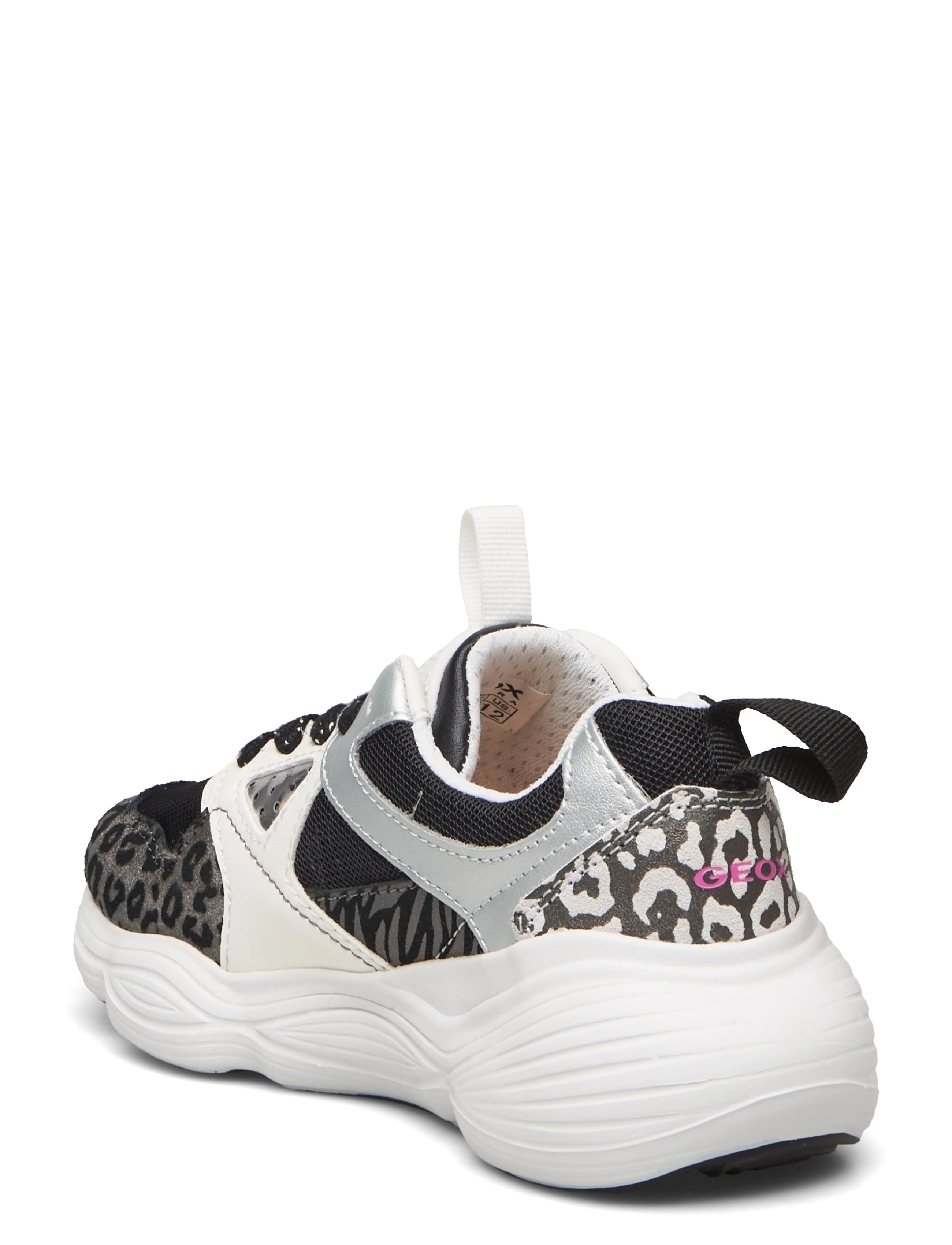 GEOX - J BUBBLEX GIRL B - black whte - 2