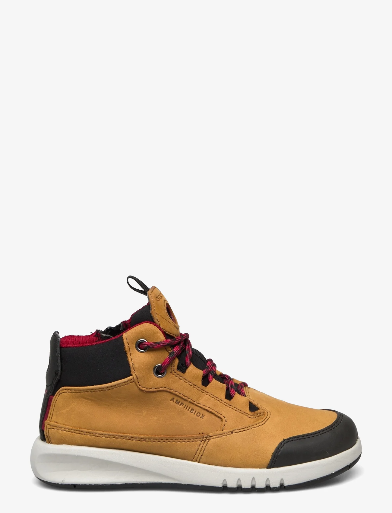 GEOX - J AERANTER BOY ABX A - høje sneakers - brown/red - 1
