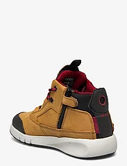 GEOX - J AERANTER BOY ABX A - høje sneakers - brown/red - 2