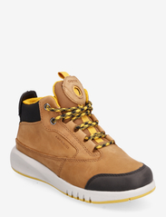 GEOX - J AERANTER BOY ABX A - höga sneakers - brown/yell - 0
