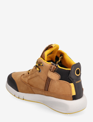 GEOX - J AERANTER BOY ABX A - sneakers med høyt skaft - brown/yell - 2