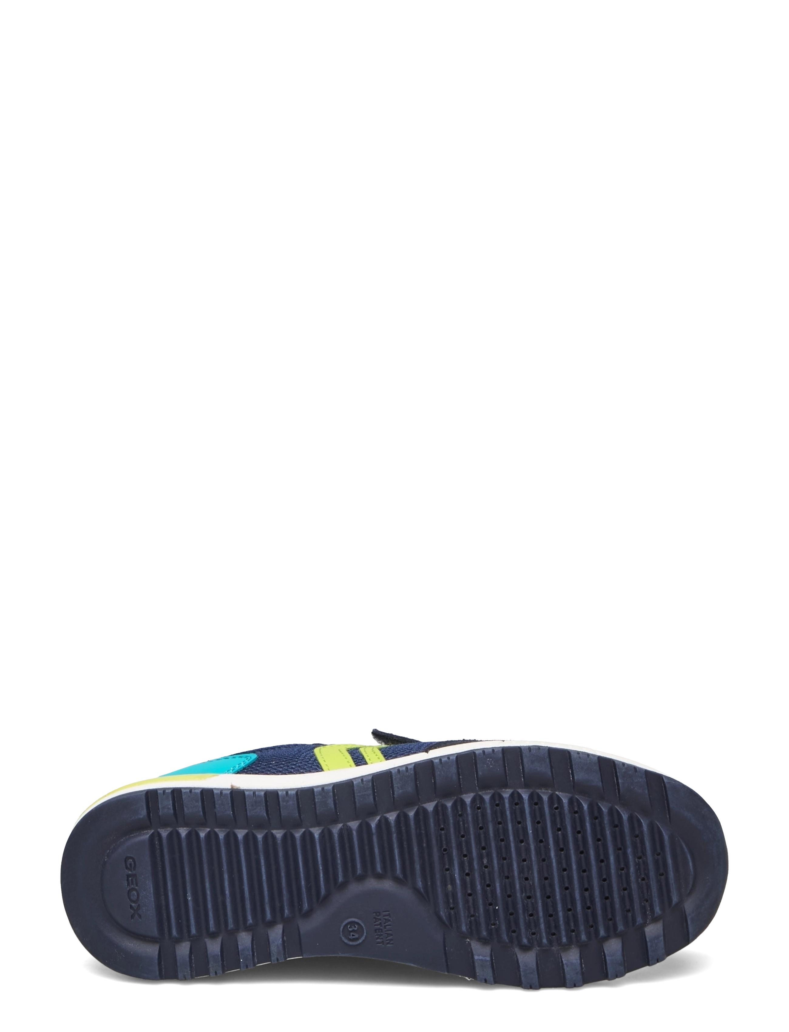 GEOX - J ALBEN BOY A - navy/lime - 4