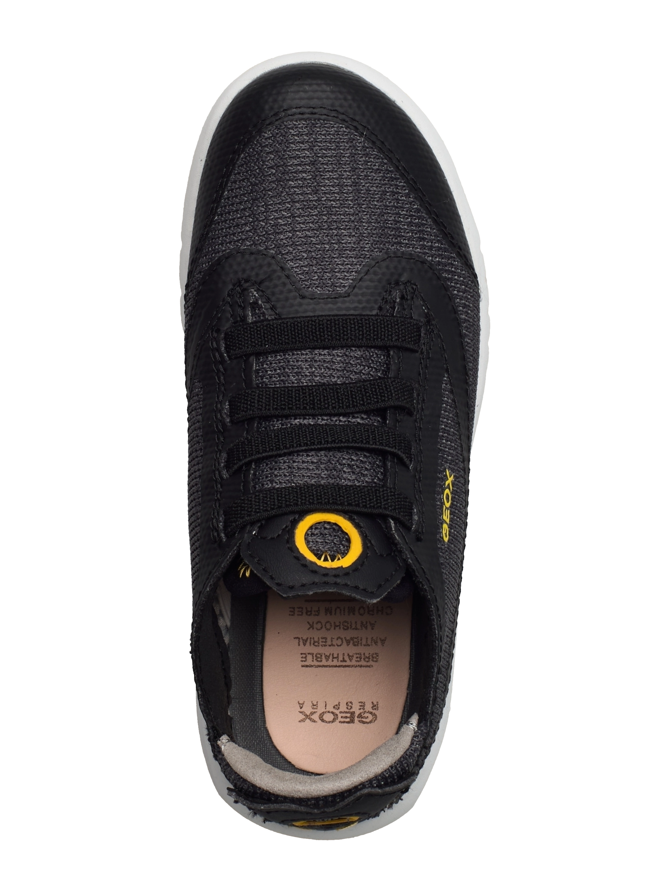 GEOX - J AERANTER BOY A - blk yellow - 3