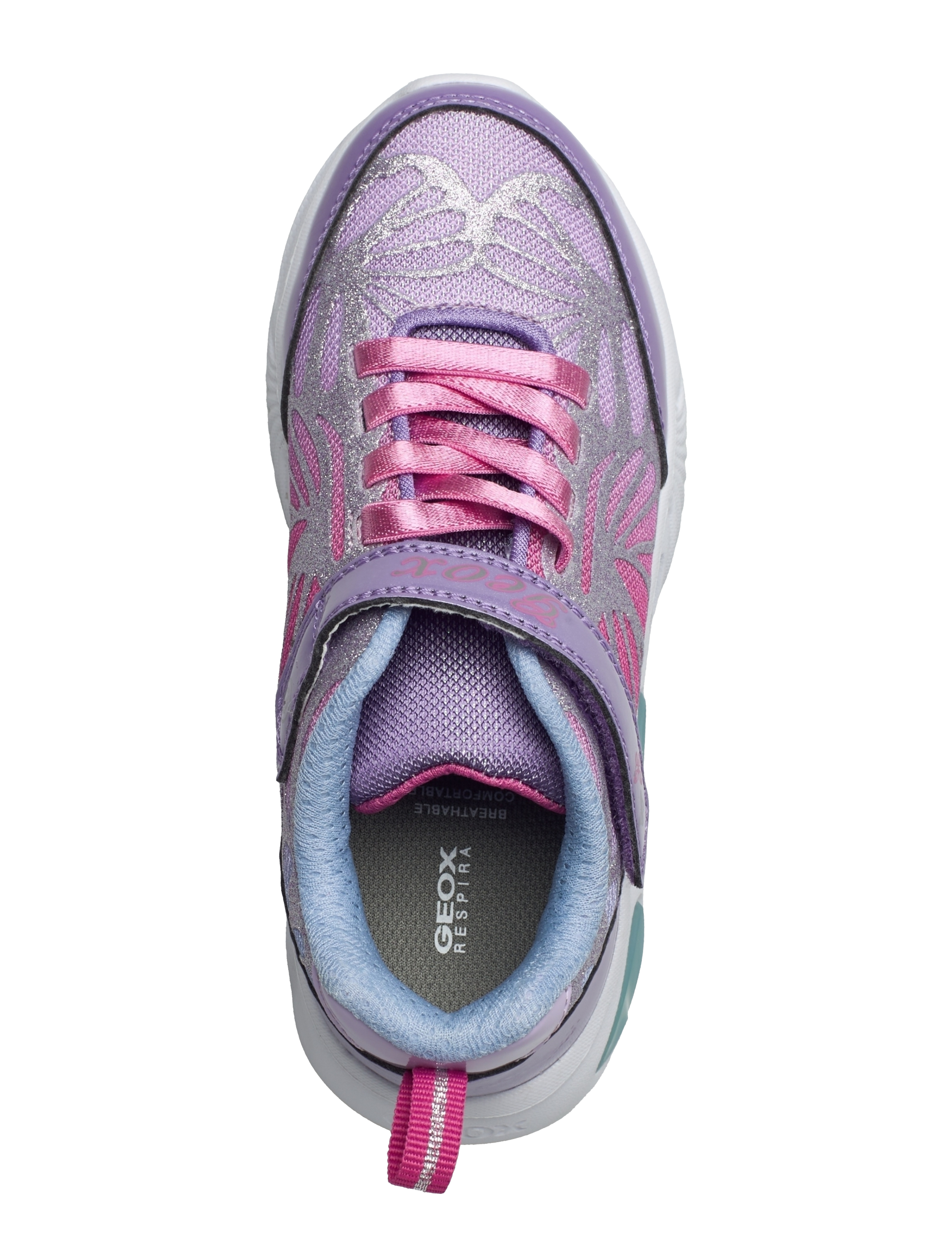 GEOX - J ASSISTER GIRL - viol/azure - 3