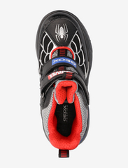 GEOX - J SVEGGEN BOY B ABX - høje sneakers - black red - 3