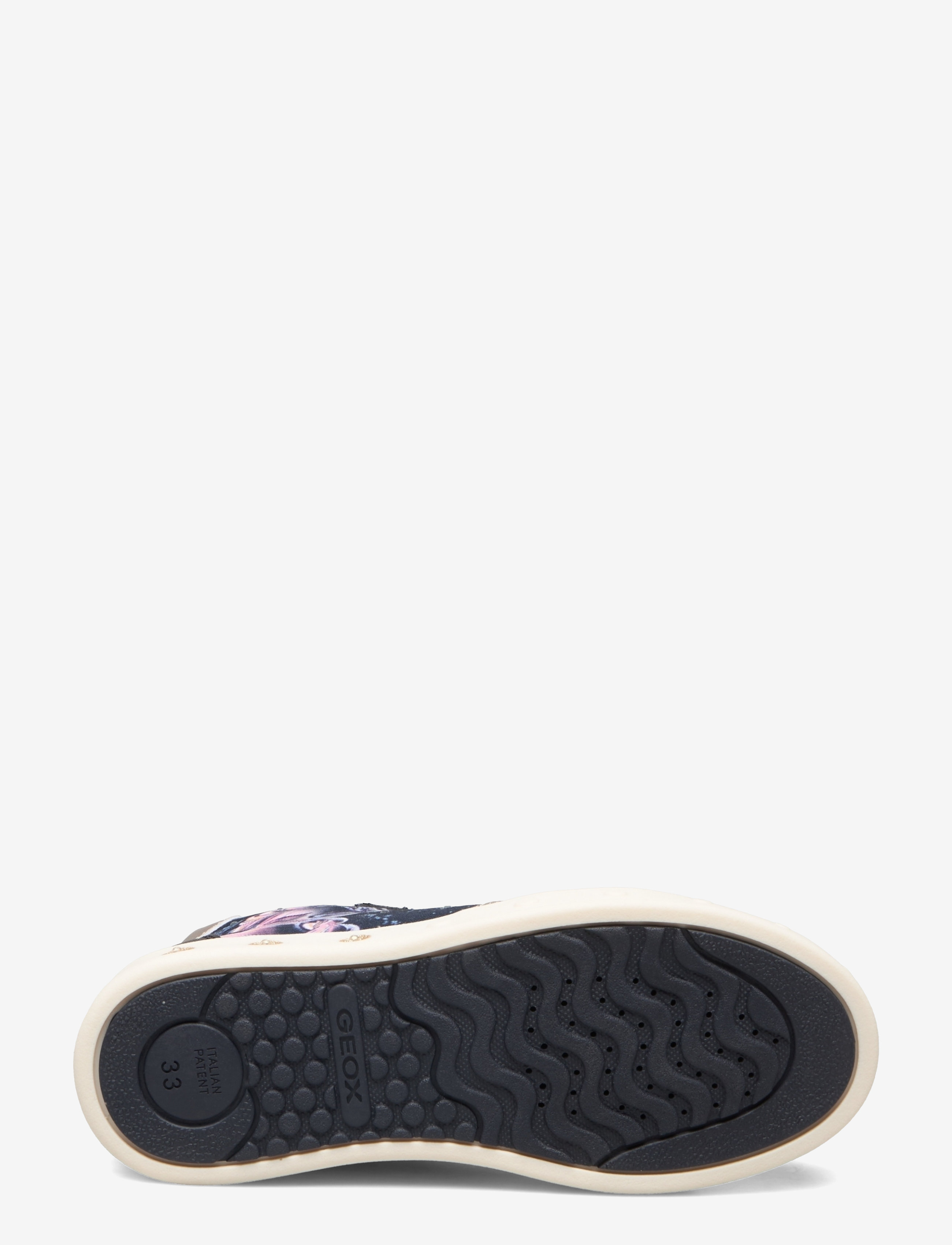 GEOX - J SKYLIN GIRL E - hoher schnitt - navy/platinum - 4