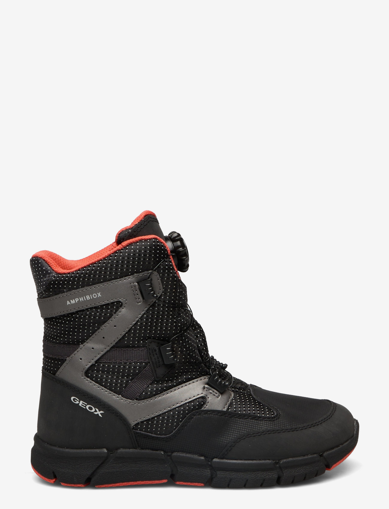 Geox J Flexyper - Veterboots voor jongens - Zwart
