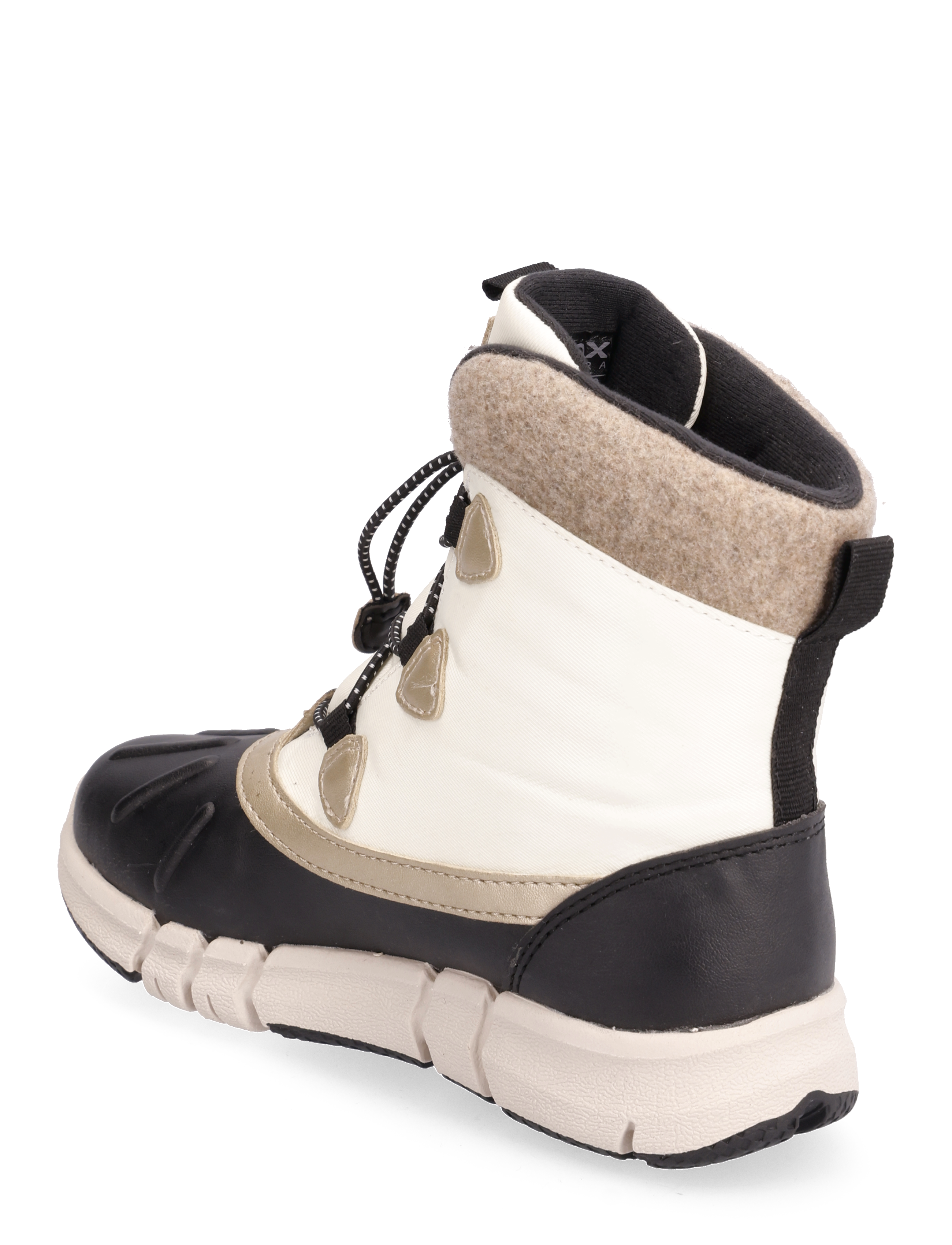 GEOX - J FLEXYPER GIRL B AB - black beig - 2