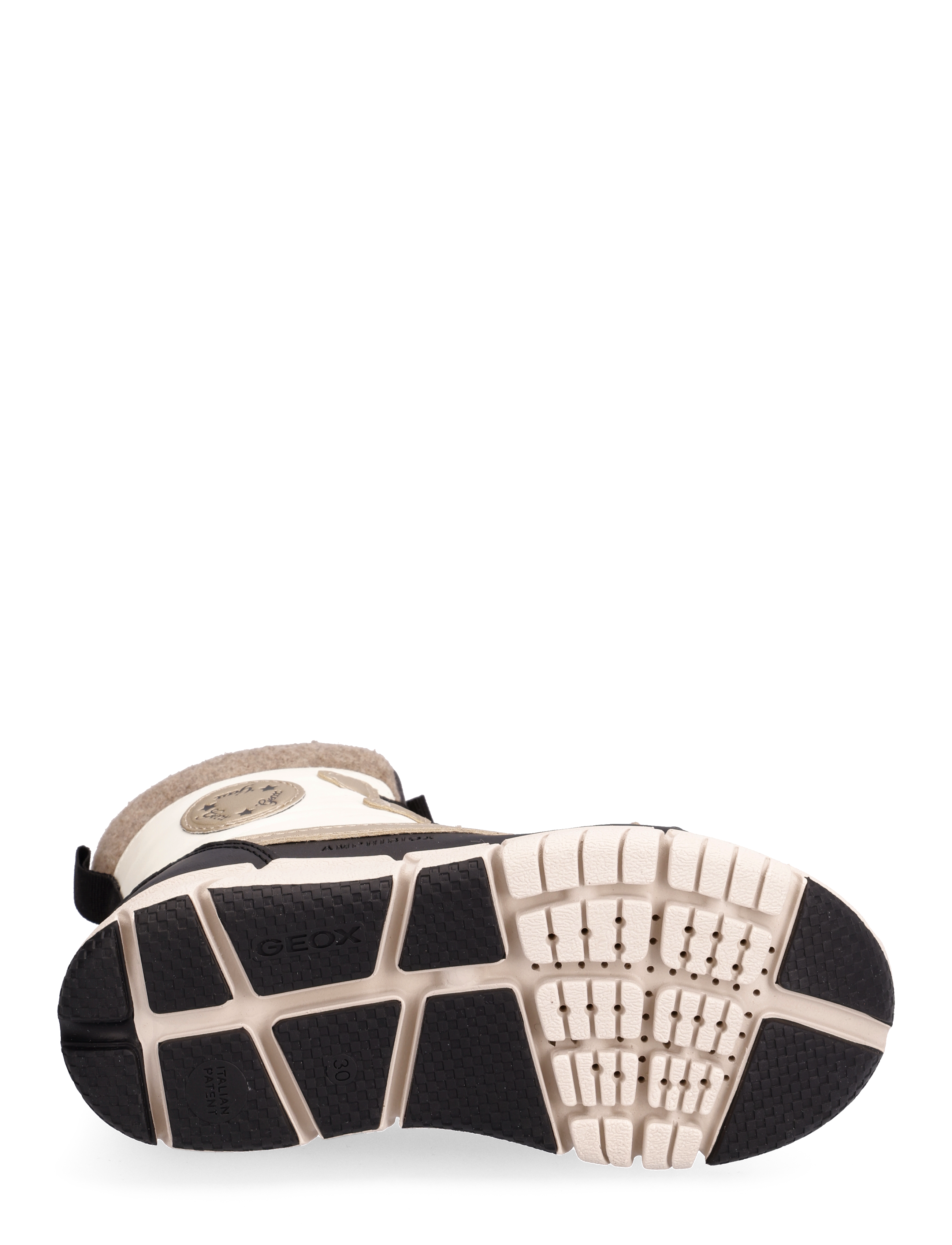 GEOX - J FLEXYPER GIRL B AB - black beig - 4