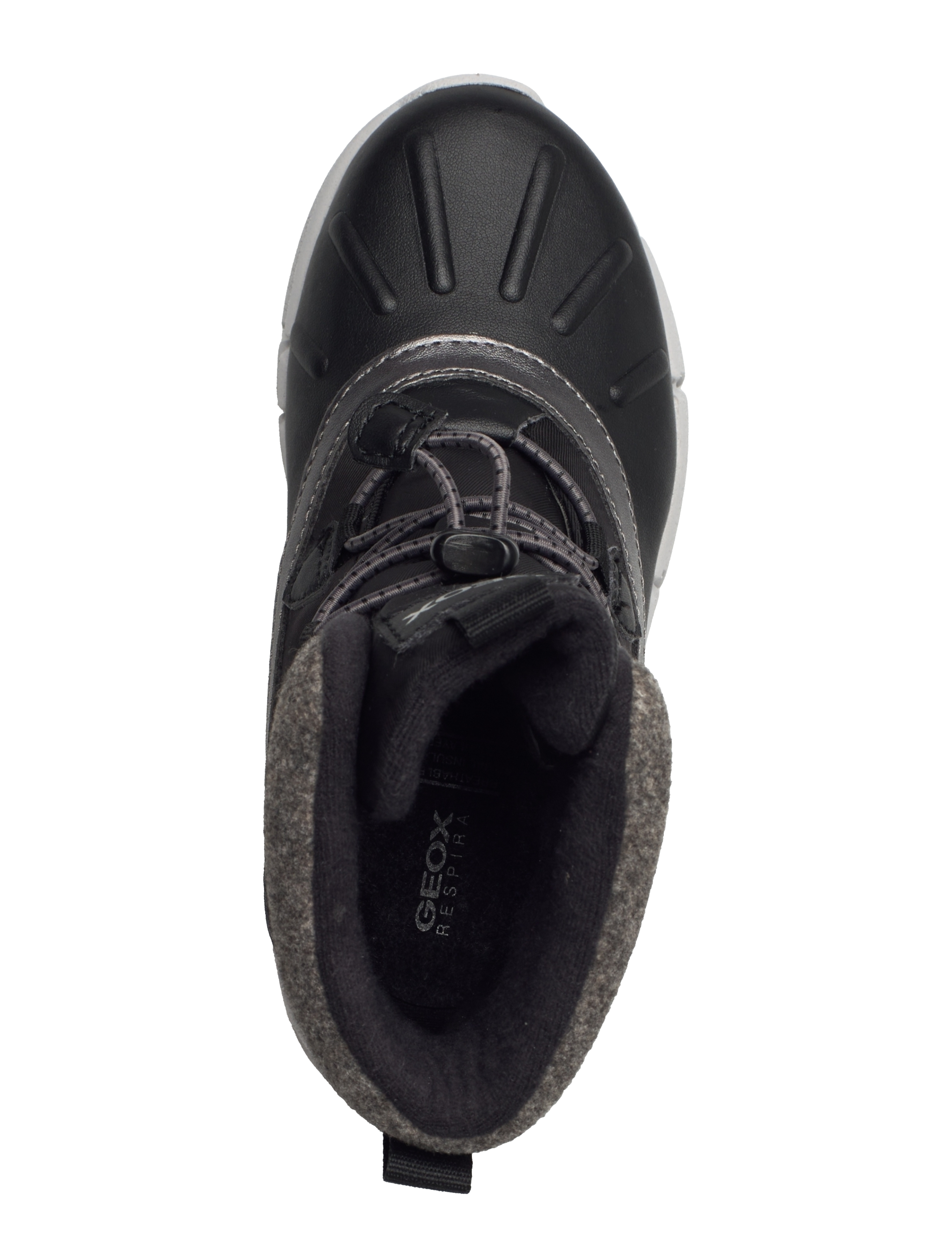 GEOX - J FLEXYPER GIRL B AB - blk oxford - 3