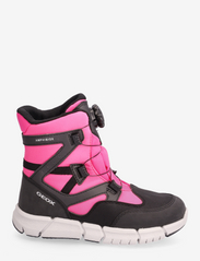 GEOX - J FLEXYPER GIRL B AB - laisvalaikio batai aukštu aulu - black/pink - 1