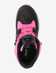 GEOX - J FLEXYPER GIRL B AB - laisvalaikio batai aukštu aulu - black/pink - 3