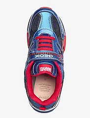 GEOX - J BAYONYC BOY B - sneakers med lys - blu azure - 3