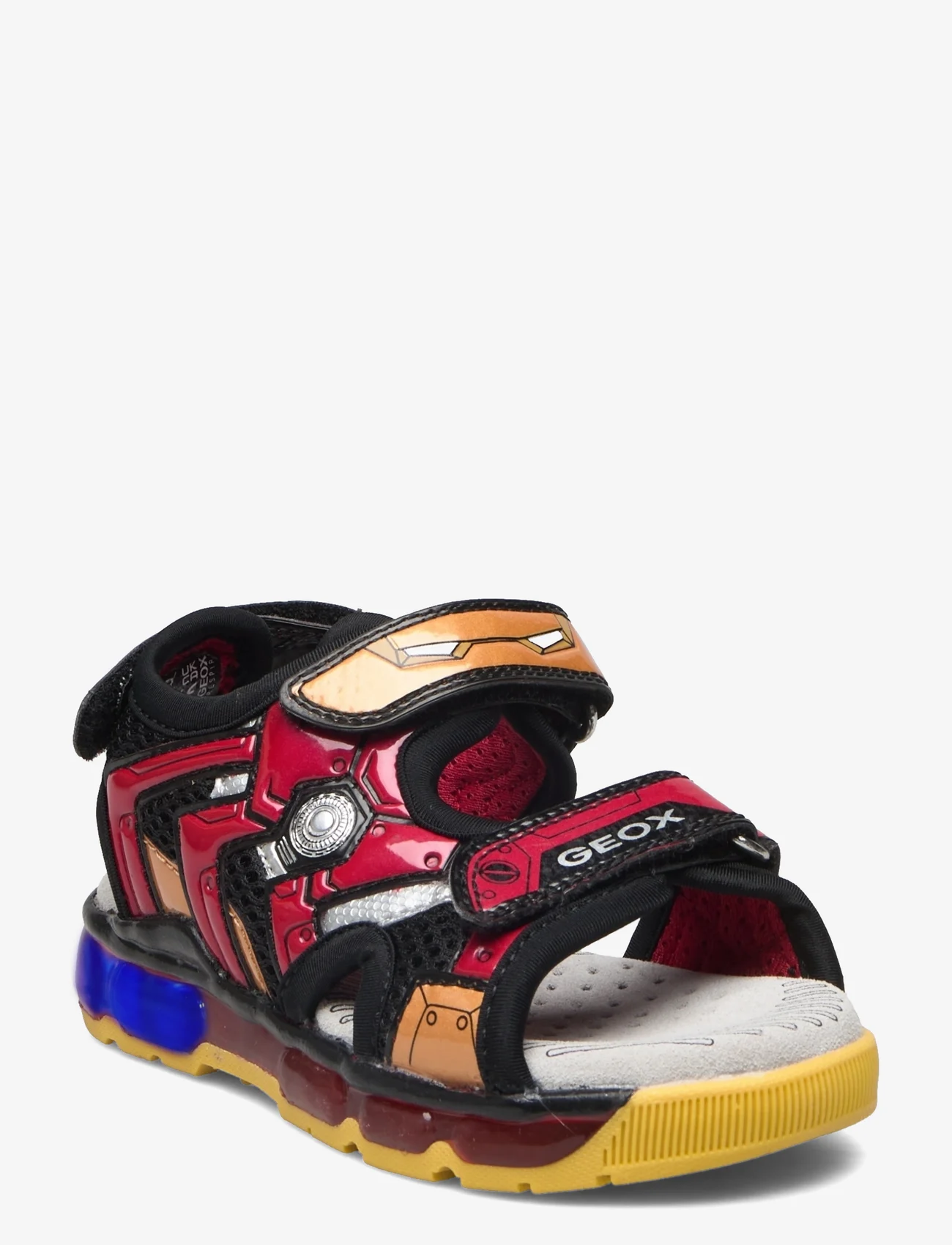 GEOX - J SANDAL ANDROID BOY - black red - 0