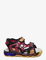 GEOX - J SANDAL ANDROID BOY - black red - 1