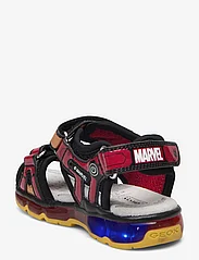 GEOX - J SANDAL ANDROID BOY - black red - 2