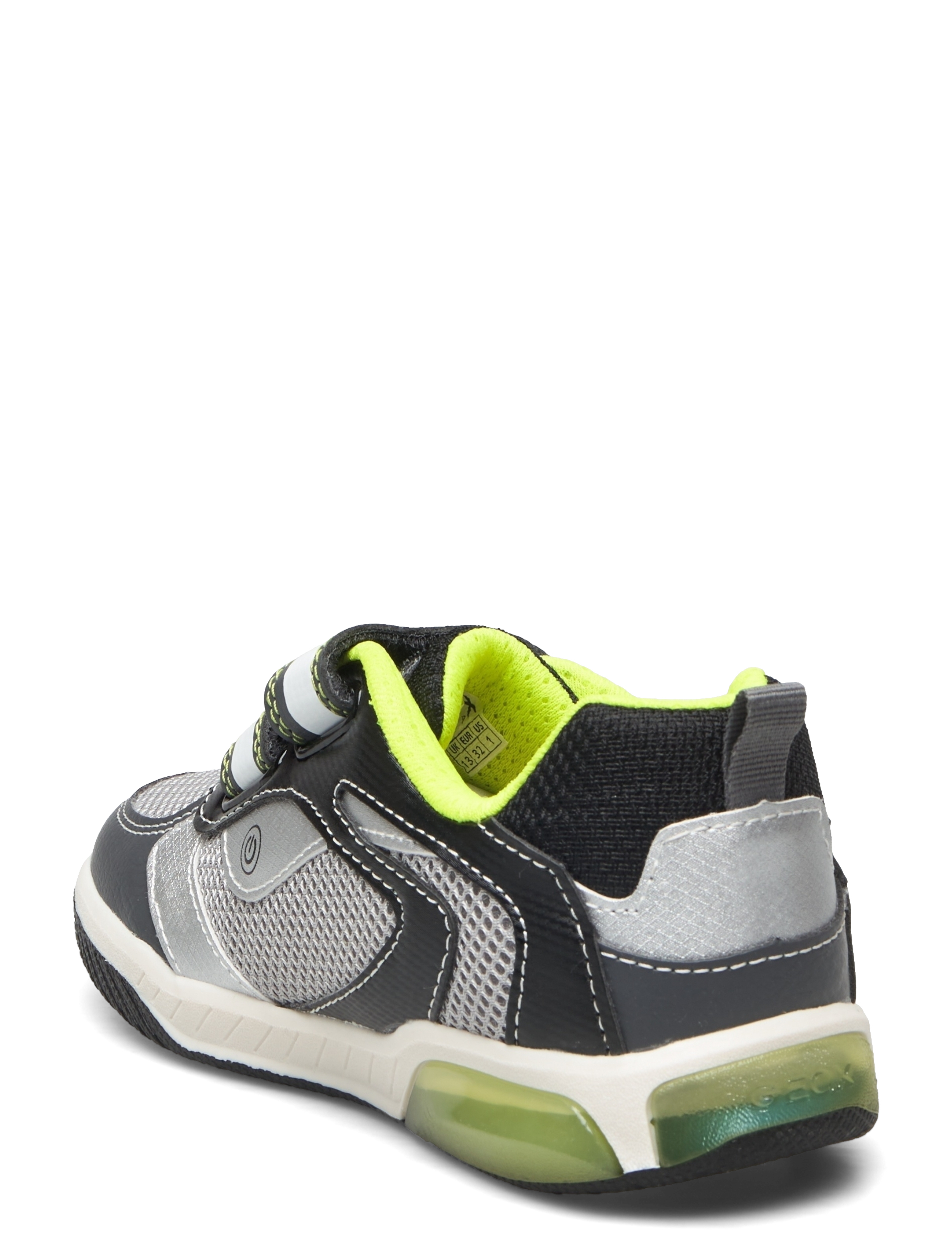 GEOX - J INEK BOY A - grey/lime - 2