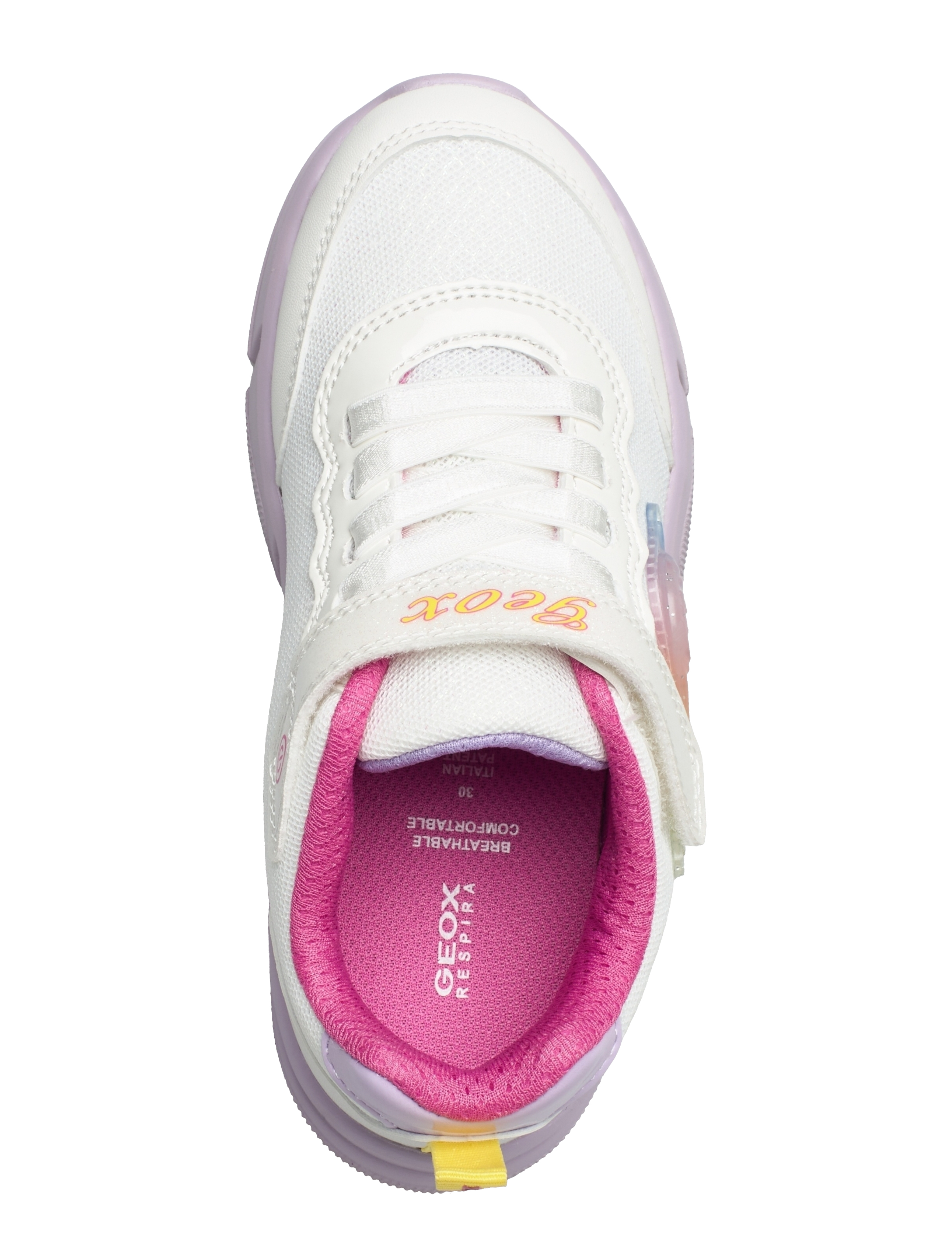 GEOX - J ARIL GIRL D - white misc - 3