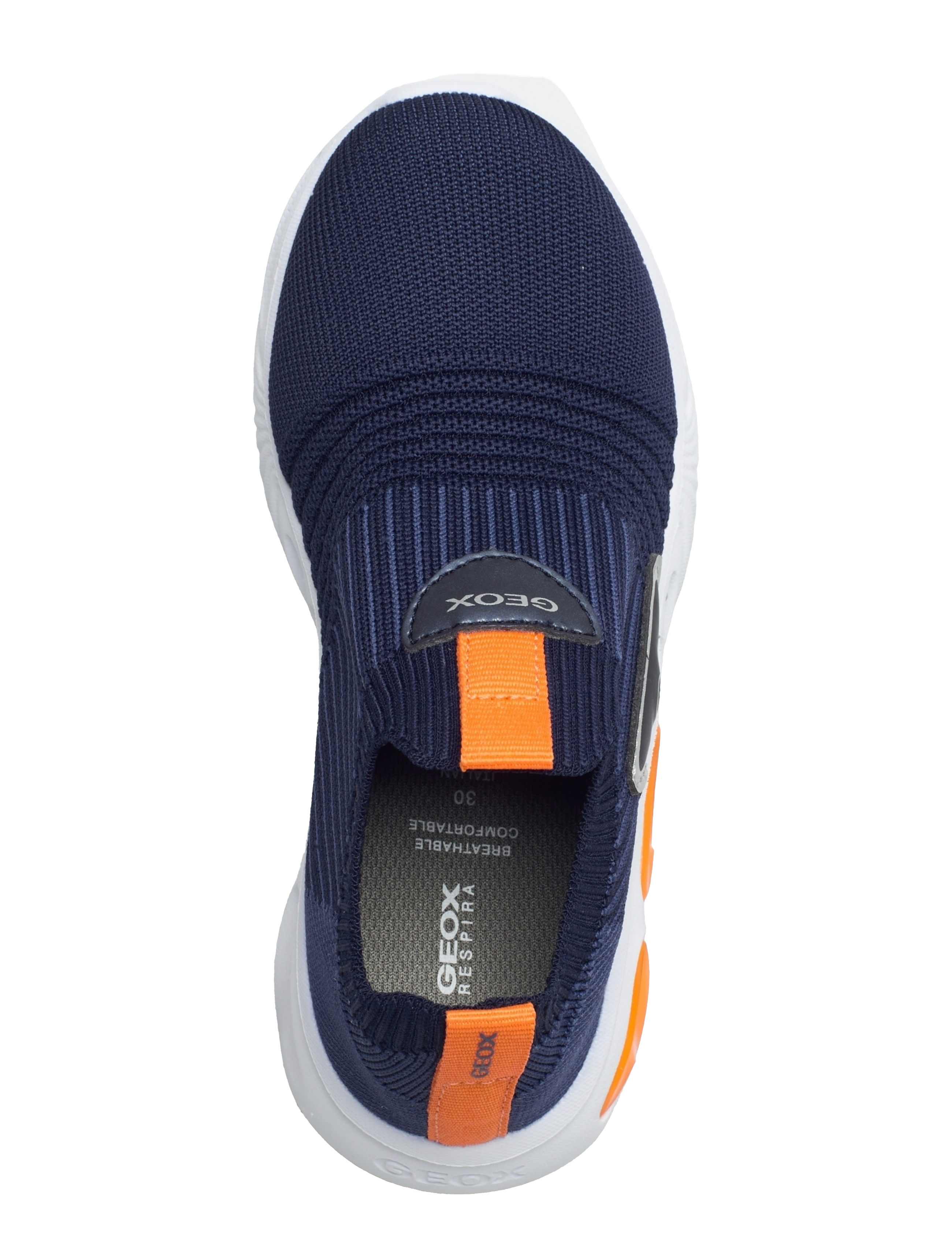 GEOX - J ASSISTER BOY D - navy/orang - 3