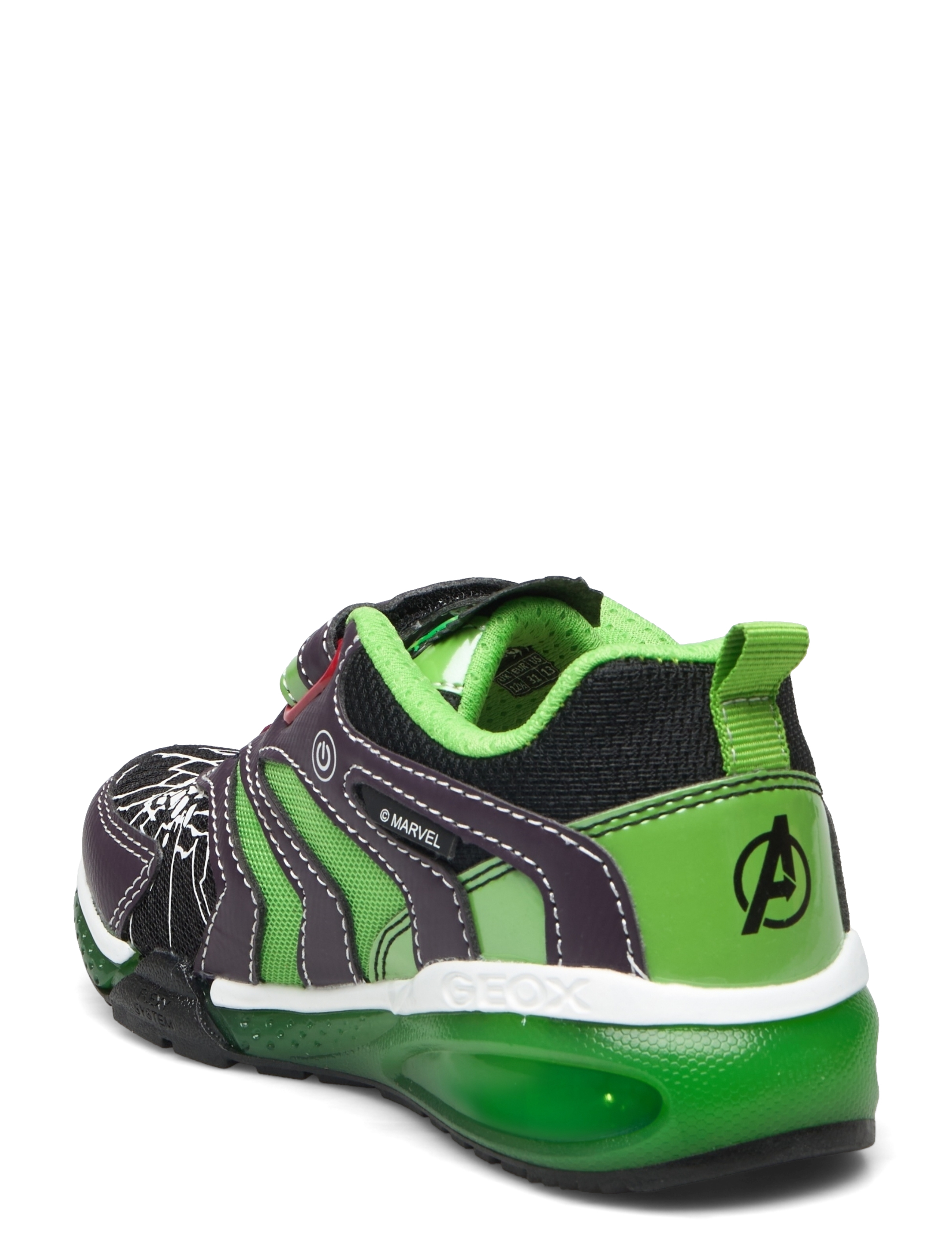 GEOX - J BAYONYC BOY B - blck green - 2