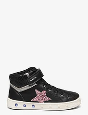 GEOX - J SKYLIN GIRL - höga sneakers - black/pink - 1