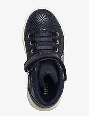 GEOX - J SKYLIN GIRL - sneakers med høyt skaft - blu silver - 3