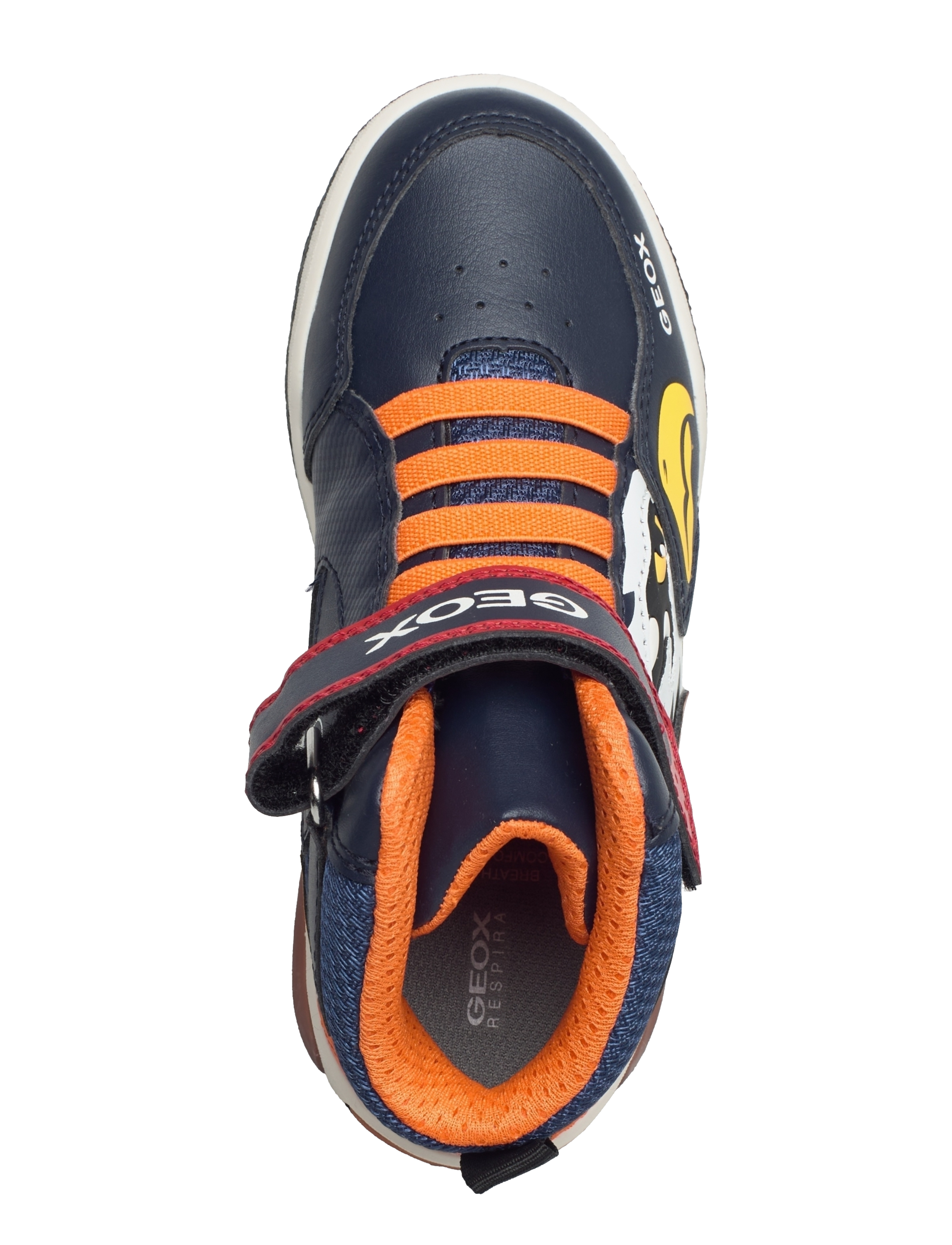 GEOX - J INEK BOY - navy/orang - 3