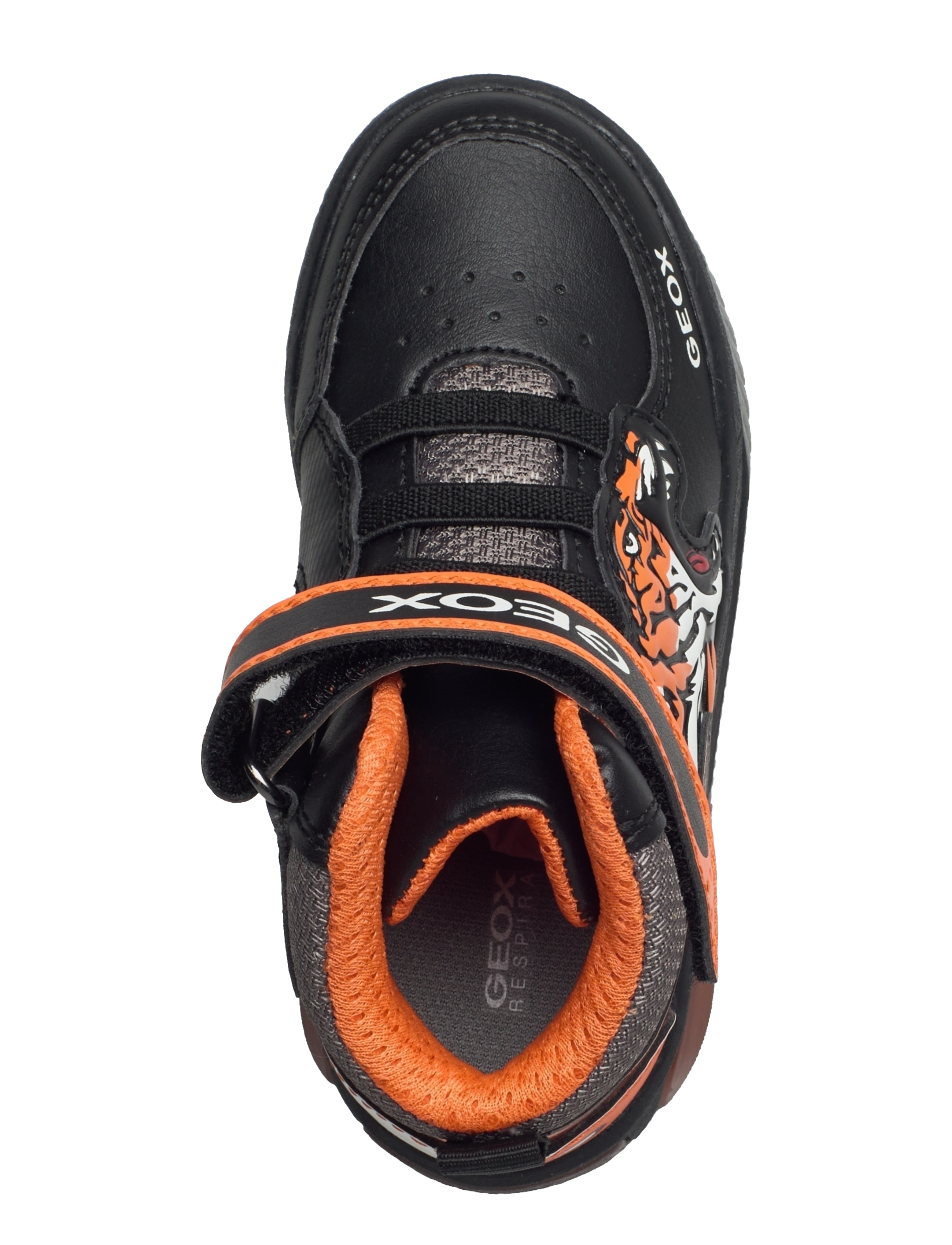 GEOX - J INEK BOY C - blk/orange - 3