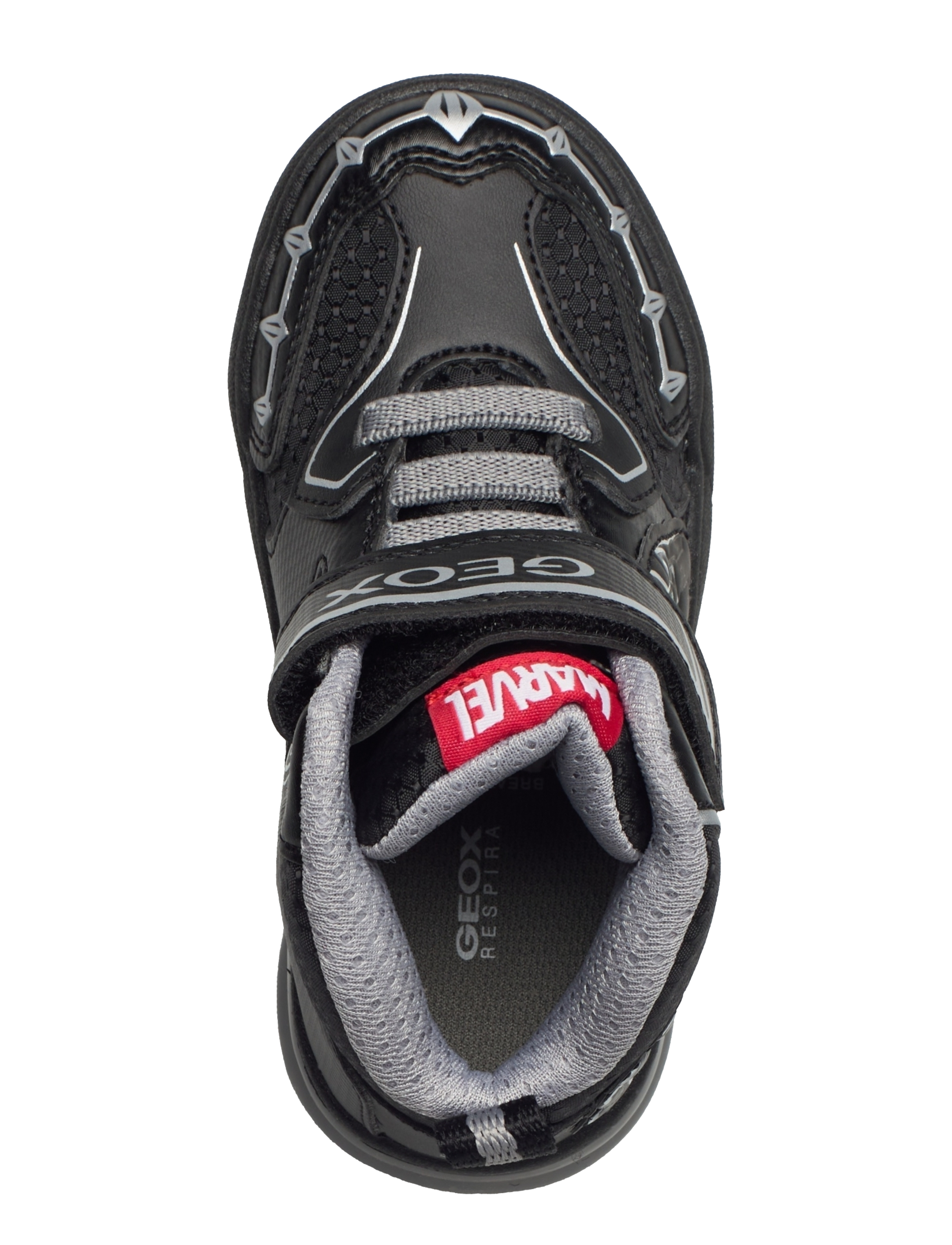 GEOX - J GRAYJAY BOY B - blk/silver - 3