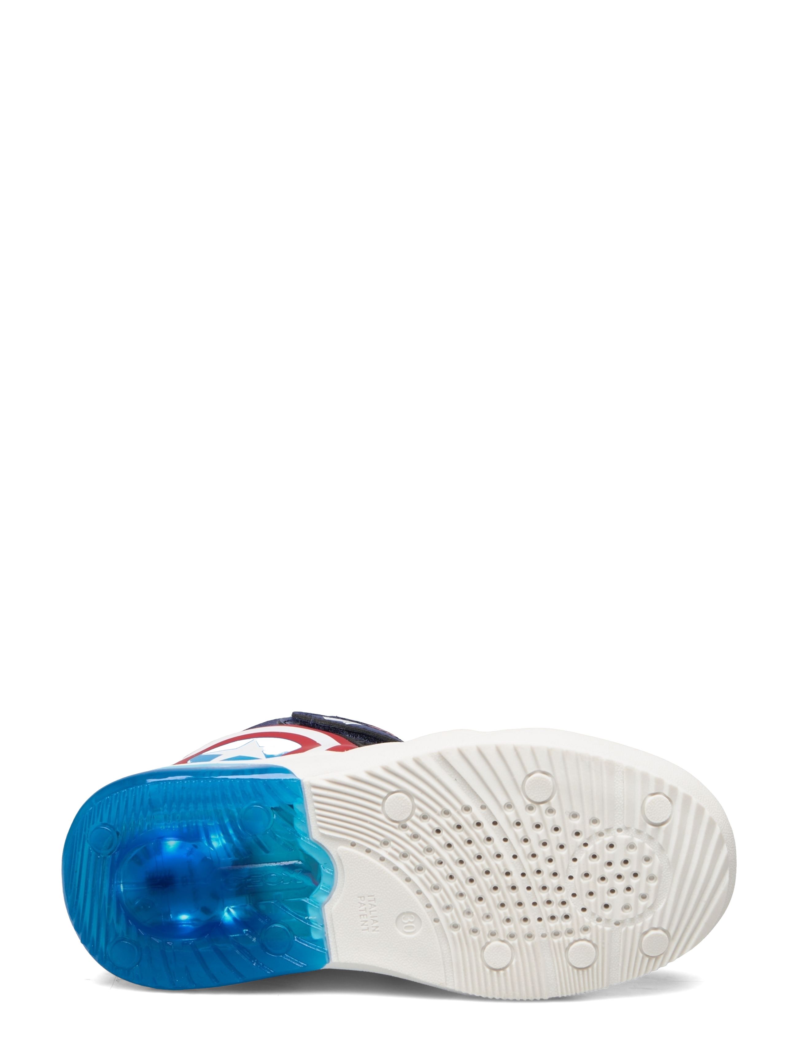 GEOX - J GRAYJAY BOY C - high tops - navy/red - 4