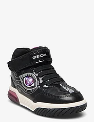 GEOX - J INEK GIRL - laisvalaikio batai aukštu aulu - black/pink - 0
