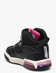 GEOX - J INEK GIRL - laisvalaikio batai aukštu aulu - black/pink - 2