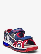 J SANDAL ANDROID BOY - BLUE/RED