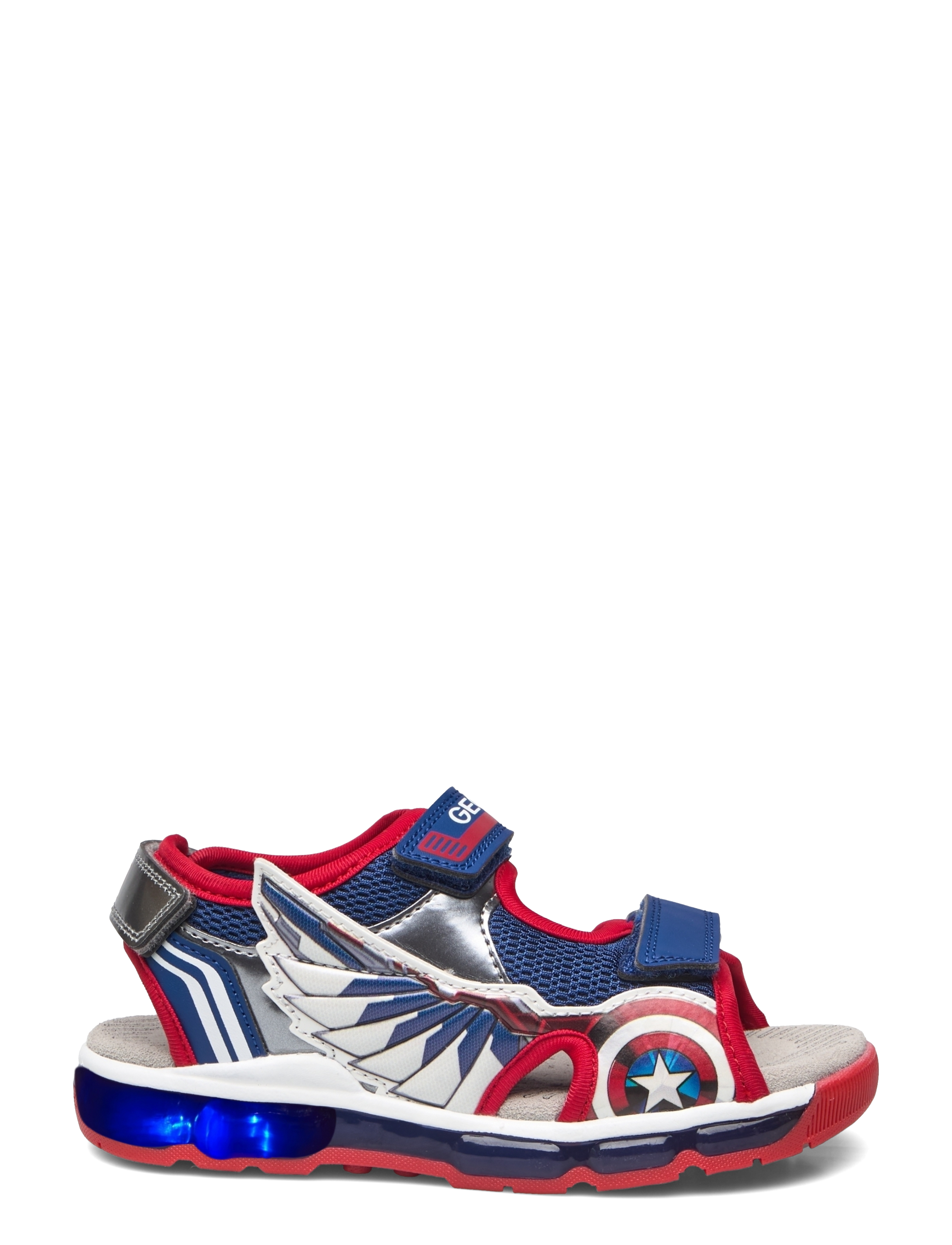 GEOX - J SANDAL ANDROID BOY - blue/red - 1