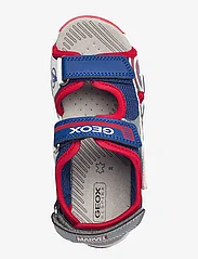 GEOX - J SANDAL ANDROID BOY - sommarfynd - blue/red - 3