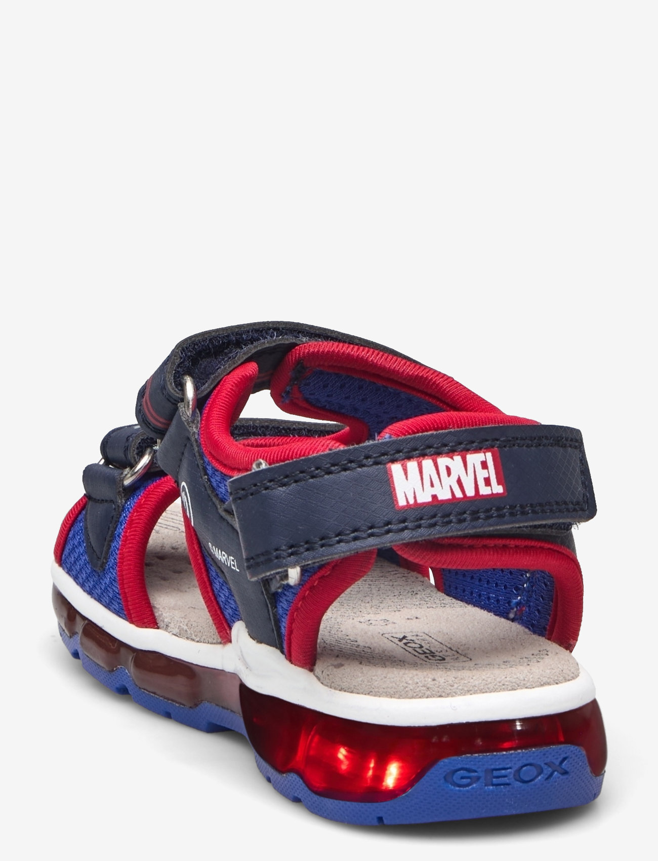 GEOX - J SANDAL ANDROID BOY - navy/red - 2