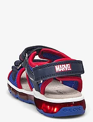 GEOX - J SANDAL ANDROID BOY - sommerschnäppchen - navy/red - 2