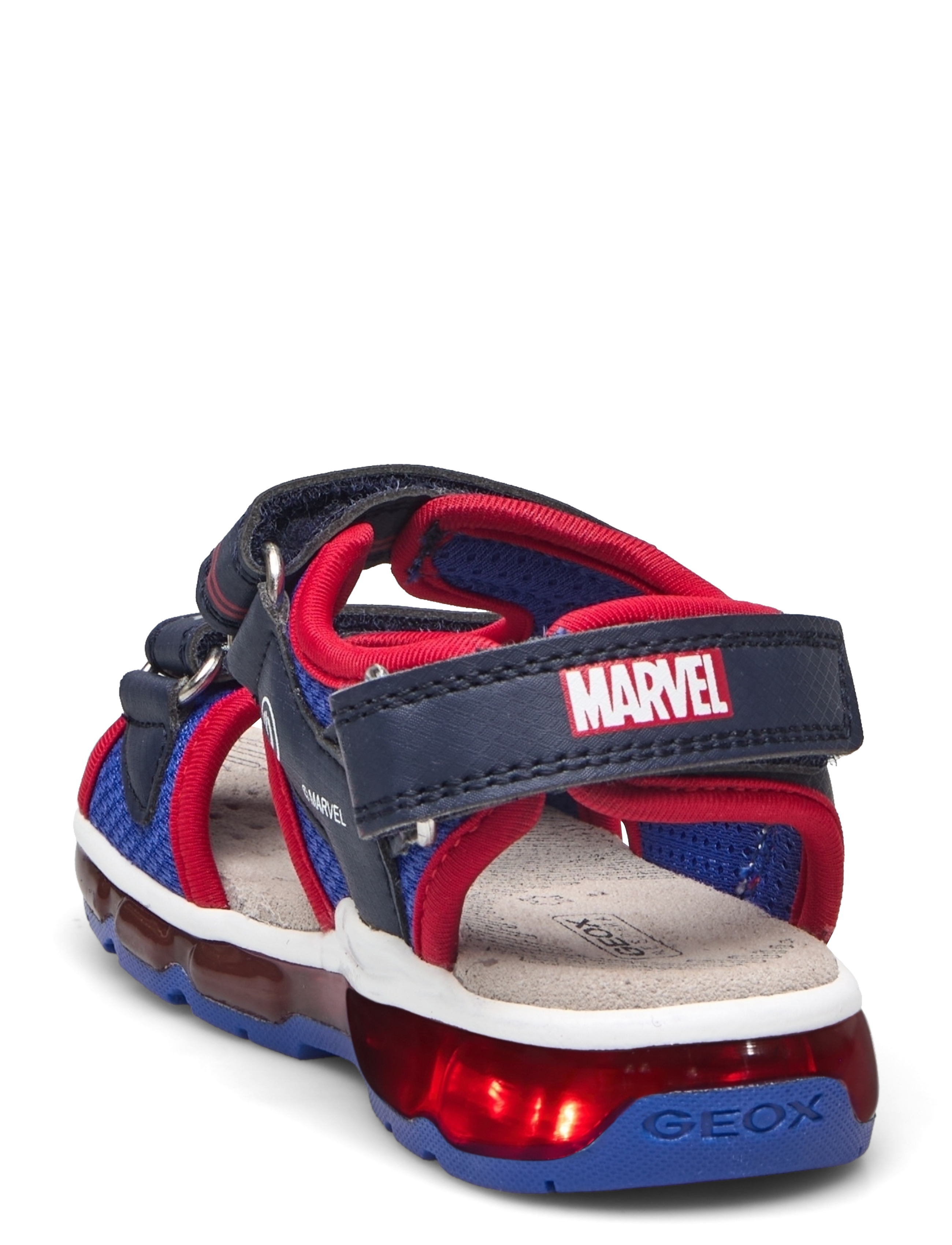GEOX - J SANDAL ANDROID BOY - navy/red - 2