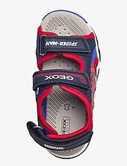 GEOX - J SANDAL ANDROID BOY - sommarfynd - navy/red - 3