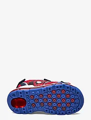 GEOX - J SANDAL ANDROID BOY - summer savings - navy/red - 4