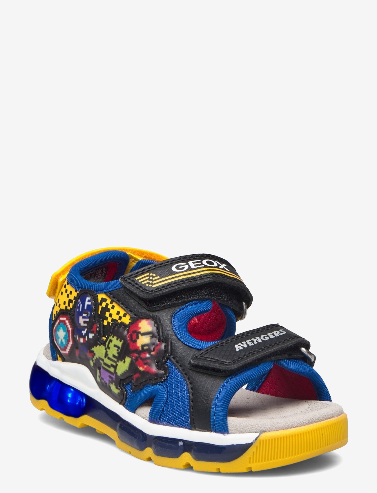 GEOX - J SANDAL ANDROID BOY - blk/blue - 0
