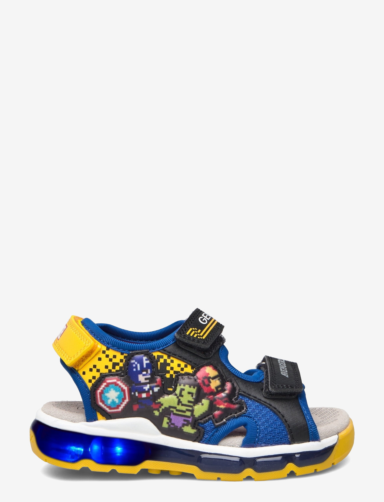GEOX - J SANDAL ANDROID BOY - blk/blue - 1