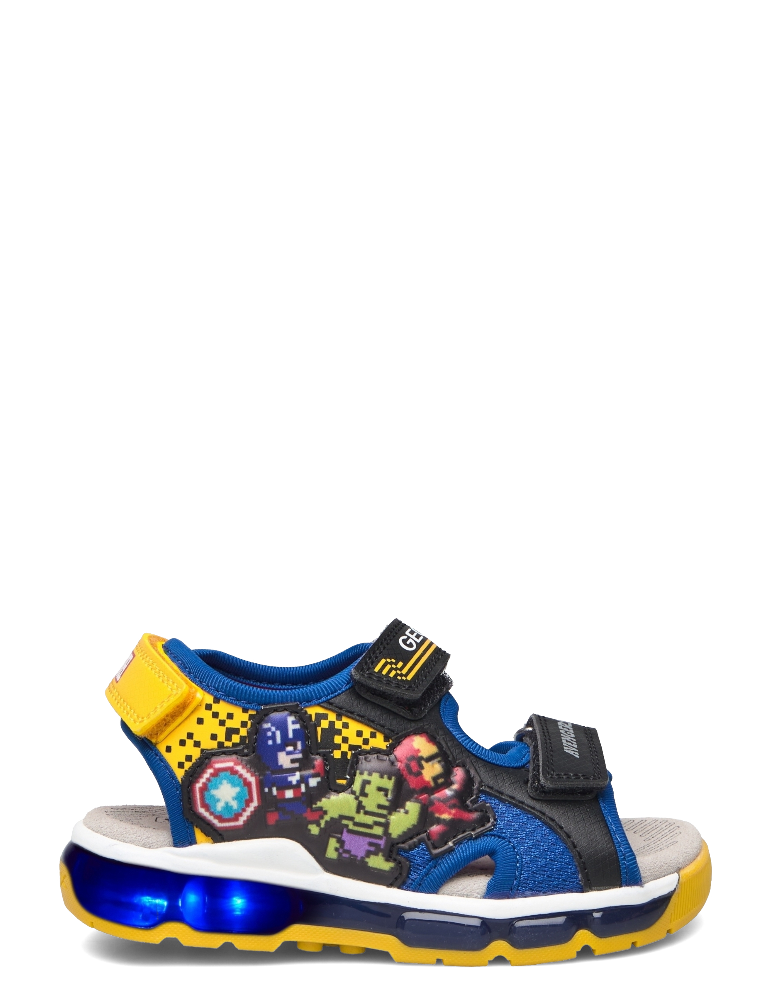 GEOX - J SANDAL ANDROID BOY - blk/blue - 1