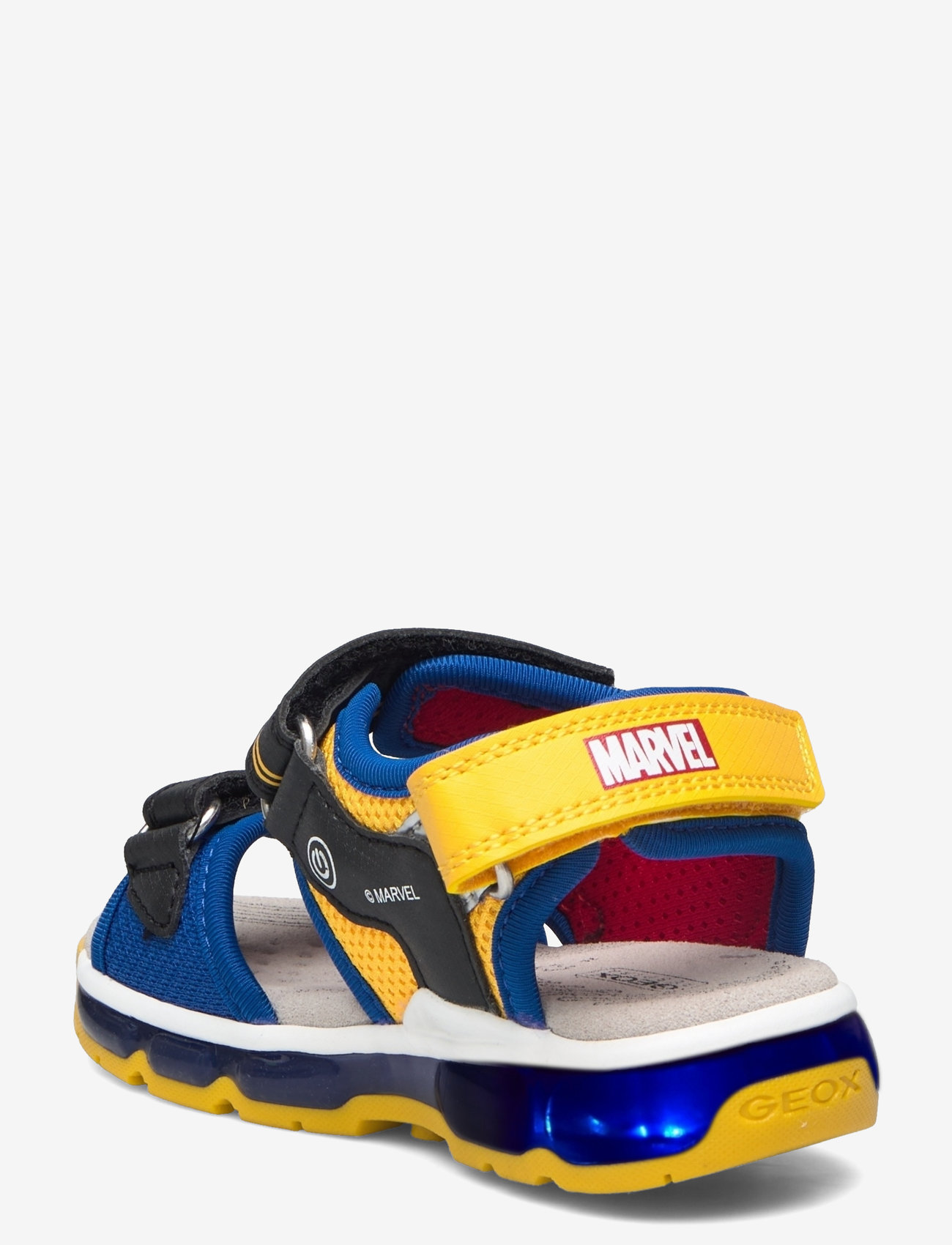 GEOX - J SANDAL ANDROID BOY - blk/blue - 2