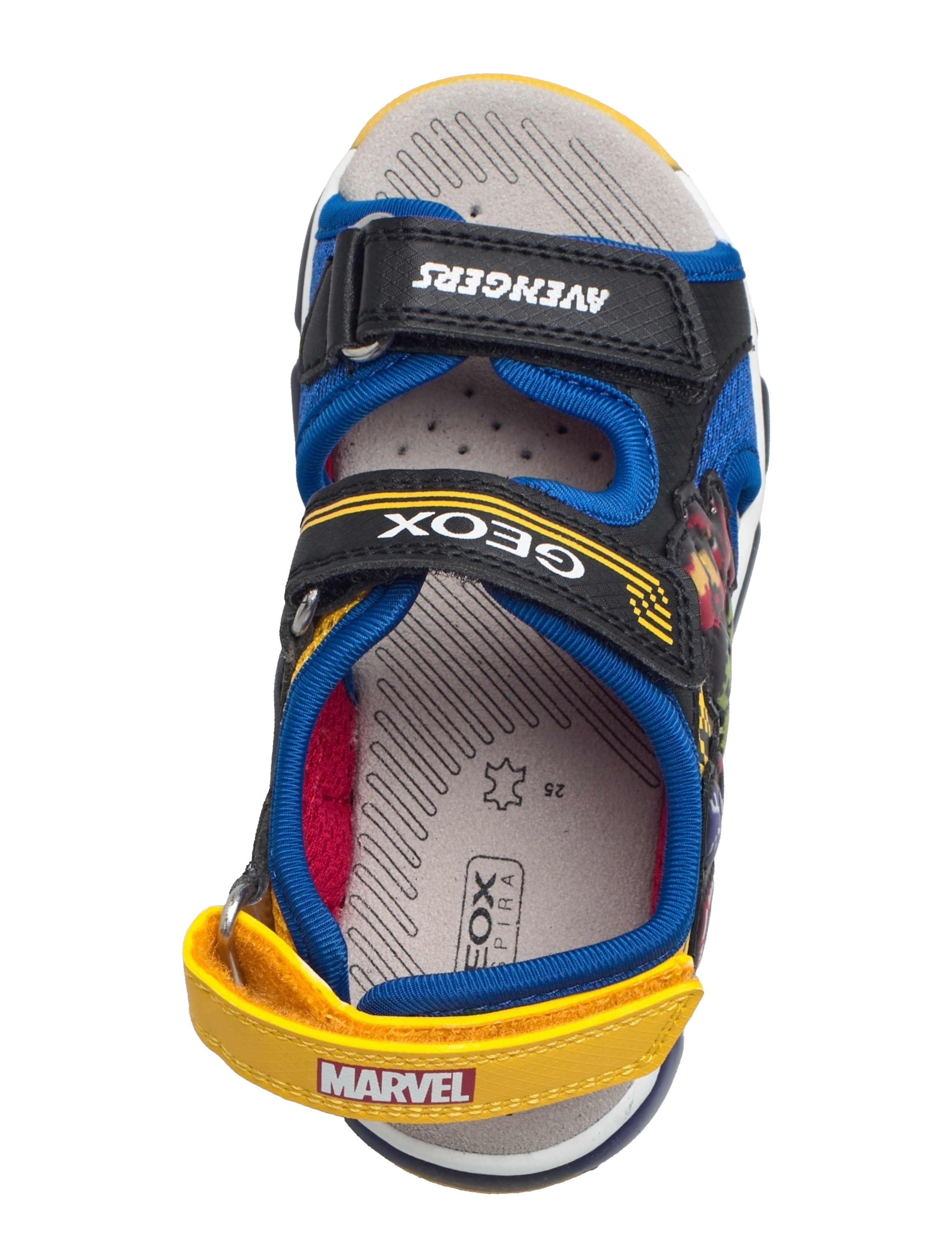 GEOX - J SANDAL ANDROID BOY - blk/blue - 3