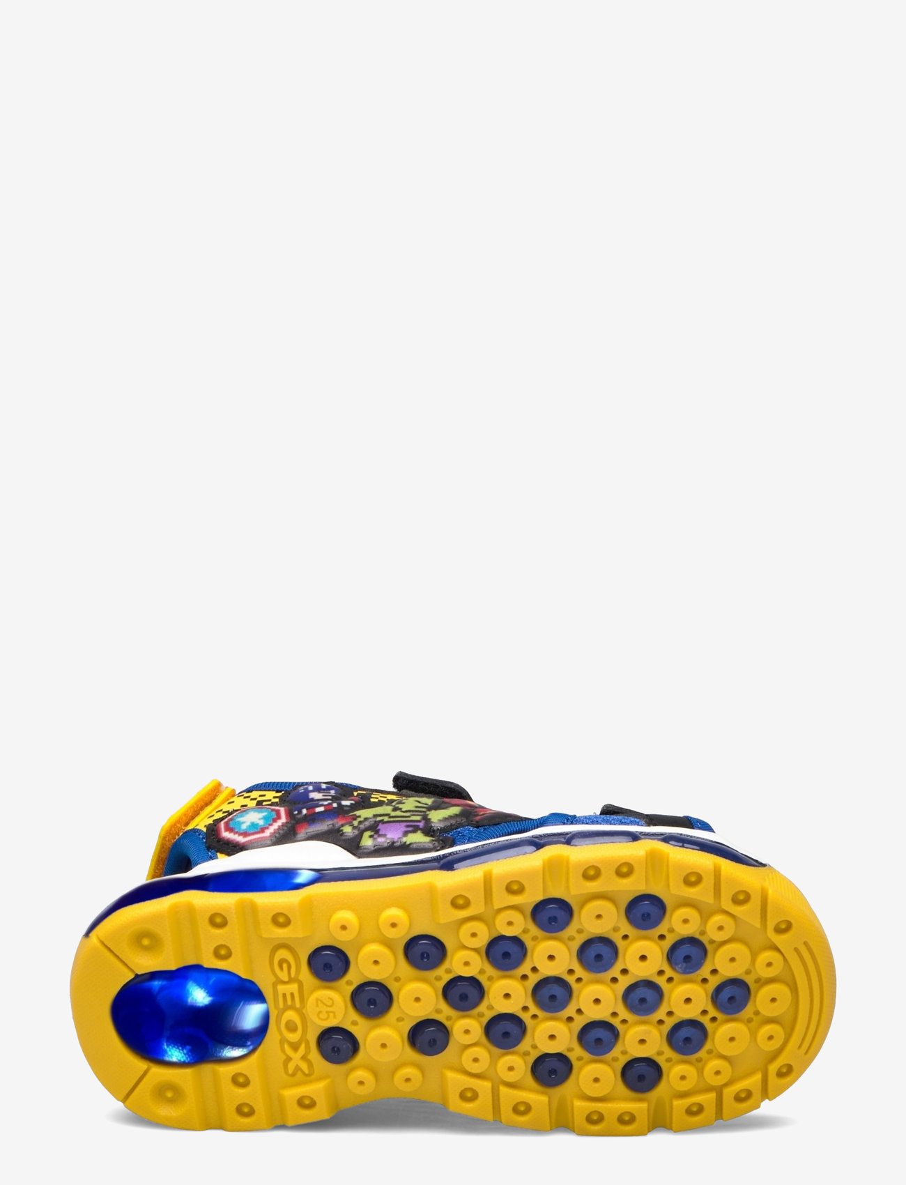 GEOX - J SANDAL ANDROID BOY - blk/blue - 4