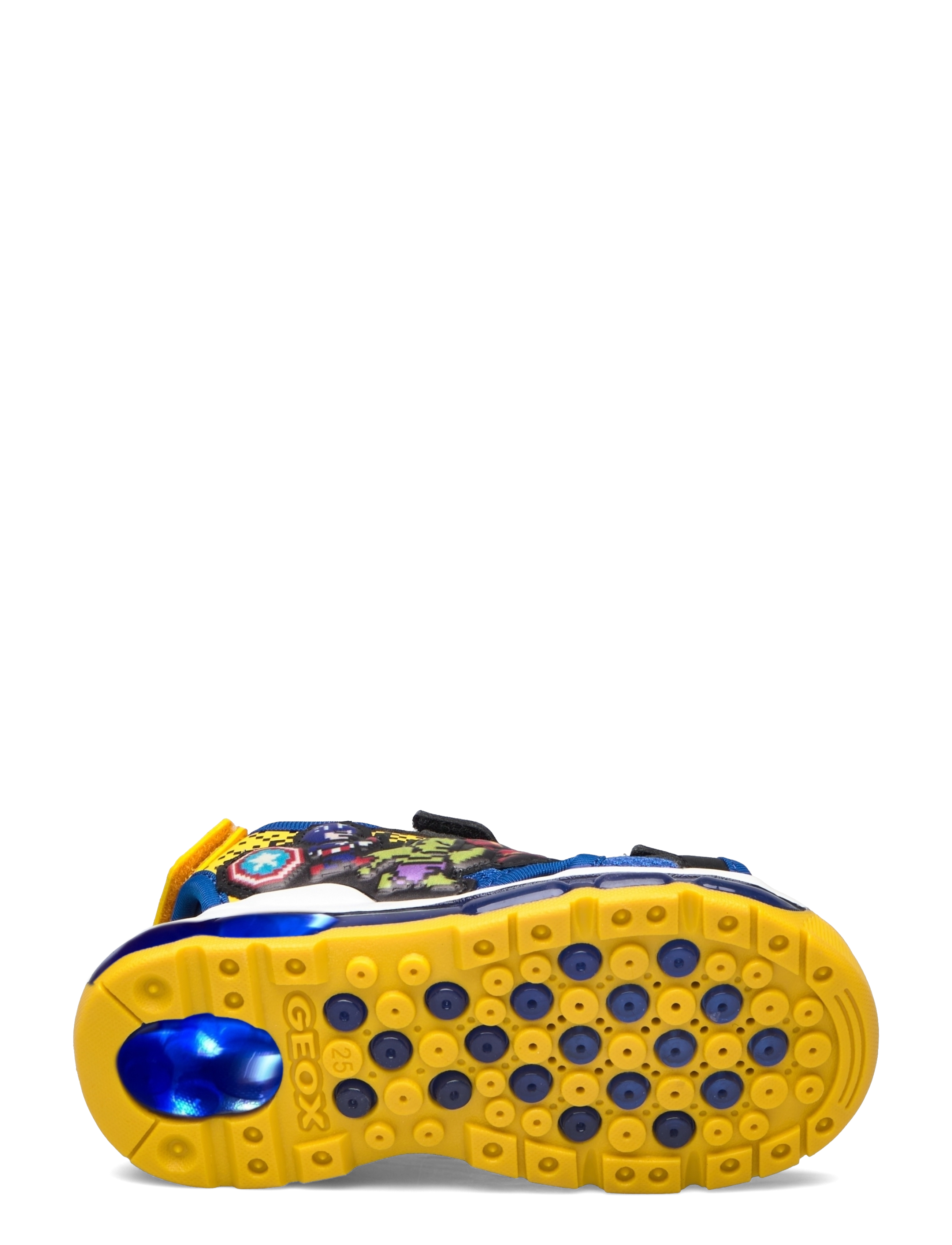 GEOX - J SANDAL ANDROID BOY - blk/blue - 4