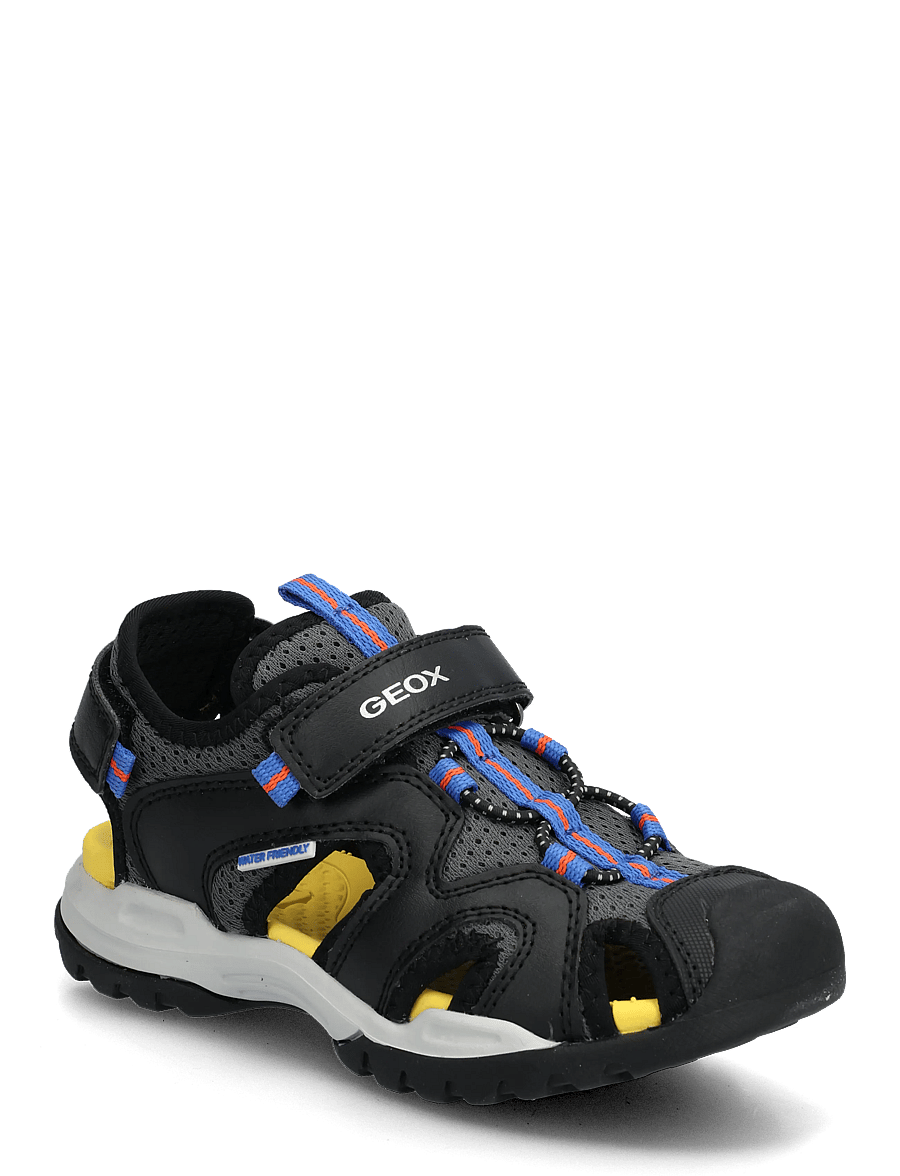 GEOX - J BOREALIS BOY C - sandalen - black/dk grey - 0