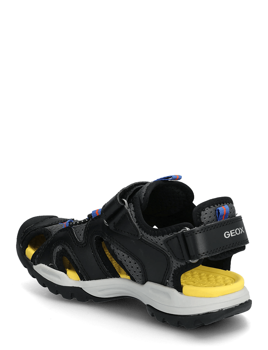 GEOX - J BOREALIS BOY C - sandalen - black/dk grey - 1